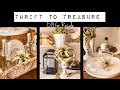 Thrift to Treasure- DIY for Resale - Shabby Chic - Thrift Store Makeovers - Upcycled - Home Decor
