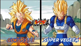 Super Z warriors 🔥🔥Goku Ssj 3 vs Super Vegeta 🔥🔥 screenshot 5
