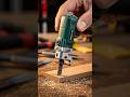 Tiny Oscillating Tool Cutting Real Wood! 🤯🪵 #shorts #woodworking #minitools #tooltok #diytool