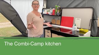 The smart ideas of the CombiCamp kitchen | CombiCamp trailer tents (UK)