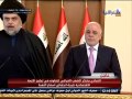 جانب من لقاء السيد رئيس مجلس الوزراء د  حيدر العبادي مع السيد مقتدى الصدر اليوم            نجومي