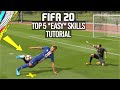 FIFA 20 TOP 5 EASY SKILL MOVES TUTORIAL [PS4/XBOX ONE]