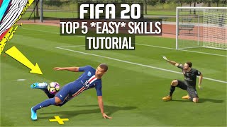 FIFA 20 TOP 5 EASY SKILL MOVES TUTORIAL [PS4/XBOX ONE]