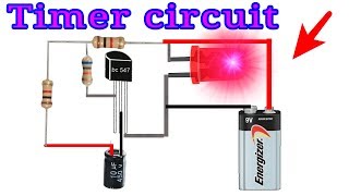 How to make a timer circuit for night lamp