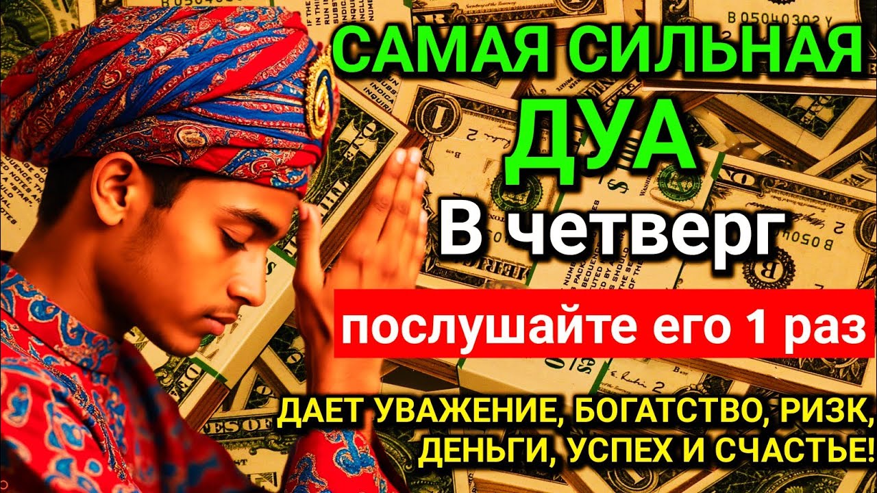 💓САМАЯ СИЛЬНАЯ Дуа в четверг Все желания сбываются! #дуа 🕋💖