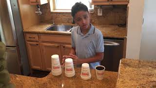 Dunkin Dounts Coffee Size Test | Mother and Son