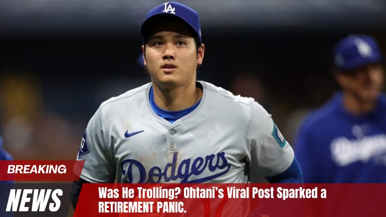 The Impact of Ohtani's Viral Post on Retirement Speculation 