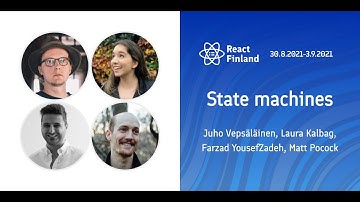 React Finland 2021 — State machines