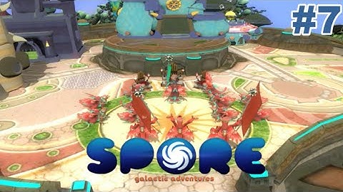 Lets play spore Galactic Adventures - Part 7 - Global Domination
