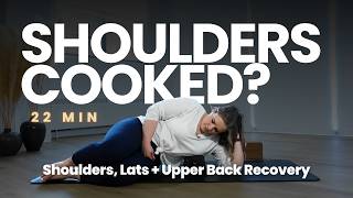 Upper Body Foam Rolling 20 Min | Shoulders, Lats + Upper Back