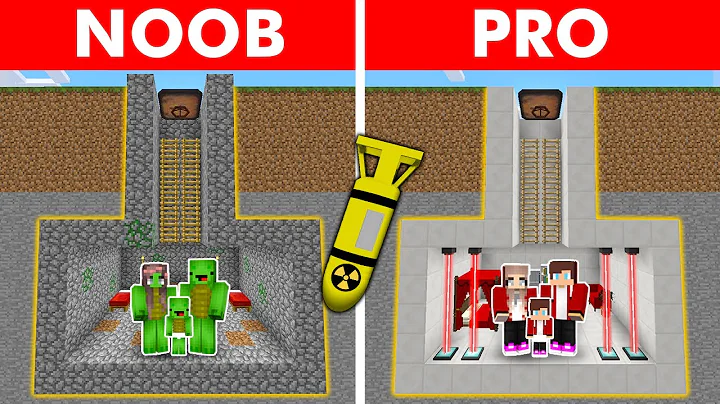 NOOB vs PRO: The Ultimate Doomsday Bunker in Minecraft