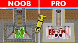 NOOB vs PRO: The Ultimate Doomsday Bunker in Minecraft