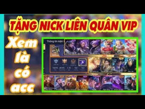 Tặng Acc Liên Quân Skin SS Ngọc 90 | Quang Vinh Mobile Streamer