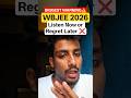 🙏BIGGEST WARNING FOR WBJEE 2026 ASPIRANTS🚨😳 #wbjee #wbjee2026 #viral #shorts