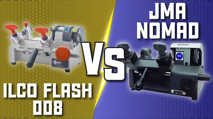 Ilco Flash 008 vs. JMA Nomad Key Machine | Key Cutting Machine Battle SMACKDOWN