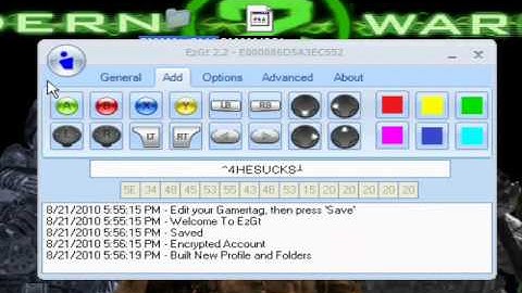how to mod your mw2 gamertag
