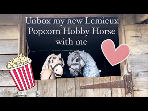 Unbox my new Lemieux Hobby Horse with me #motherofunicorns