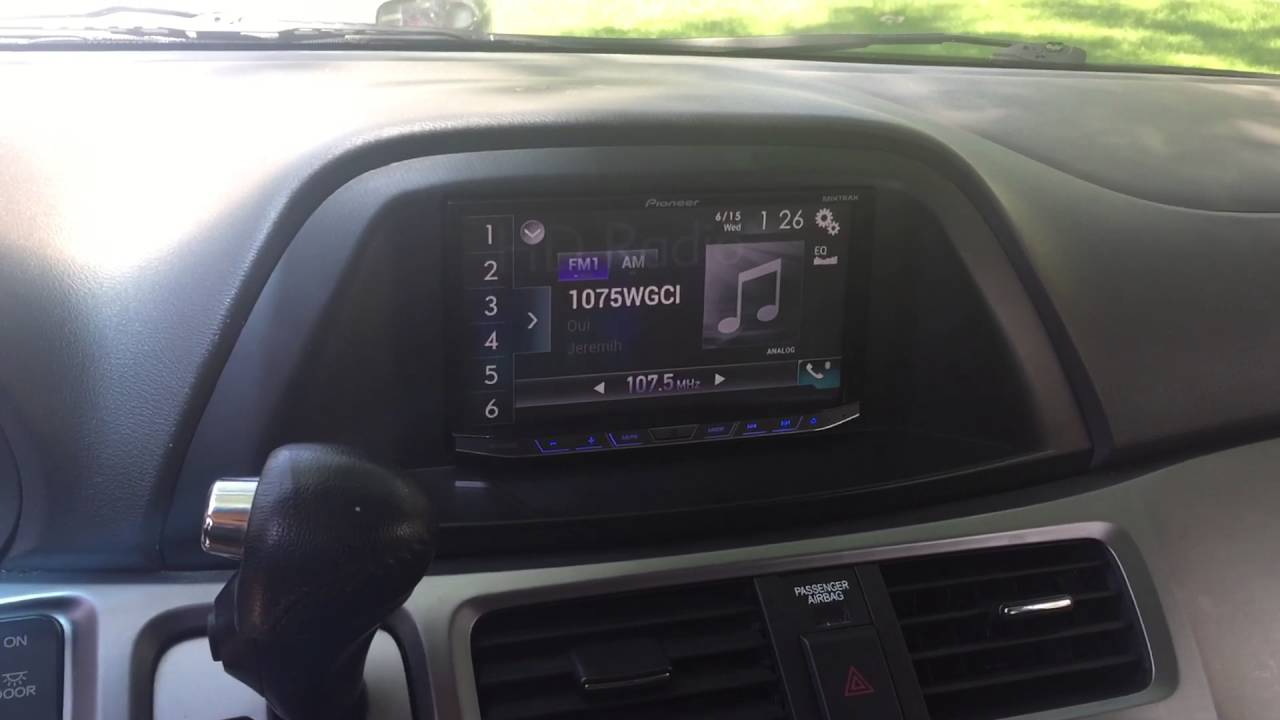 2008 Honda Odyssey Stereo Upgrade