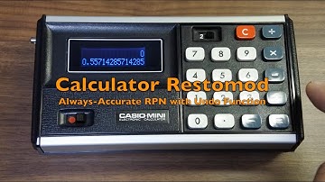 Calculator Restomod : Always-Accurate RPN with Undo Function
