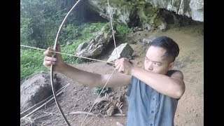 Primitive Skills: Bow and Arrow Made From Bamboo