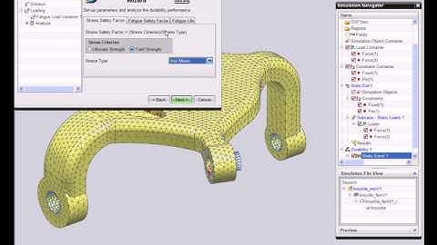 NX 7.5 Durability Wizard