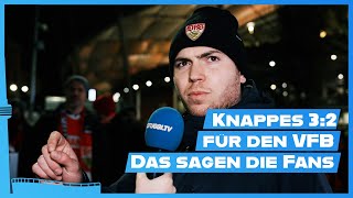 Das Sagen Die Fans Zum Knappen Heimsieg  Stuggi.tv