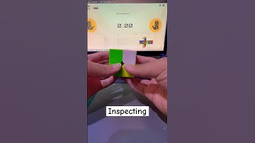 2x2 Rubik’s cube solve in 1 sec