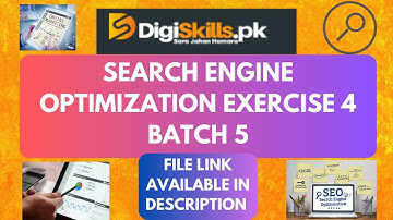 Search Engine Optimization Exercise 4 batch 5 | Digiskislls | SEO Exercise 4 YouTube Channel | SEO