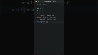 How To Handle &quot;Division By Zero&quot; Errors in Python