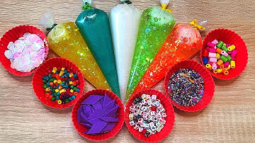 Adding Too Much Ingredients Into Slime | Serie #24 #slimevideos #asmr