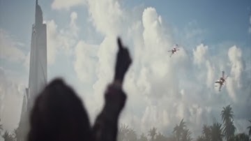 Rogue One Rebel Air Support Saves the Day