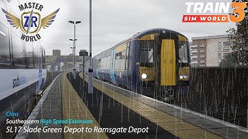 5L17 Slade Green Depot to Ramsgate Depot - Southeastern High Speed - Class 375 - Train Sim World 3