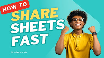 How To Share Google Sheets on WhatsApp 2025 (Quick & Easy)