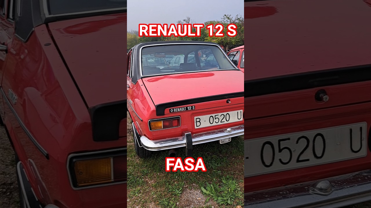 ✅️Renault 12 S FASA, la versión premium y deportiva con mecánica indestructible. 