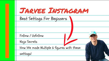 Jarvee Instagram Tutorial 2018 - Best Settings For Beginners