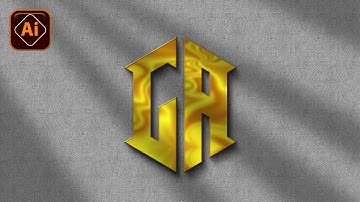 How To Make Any Custom Letters Logo Template With 3D Cube Adobe Illustrator Tutorials In Grid