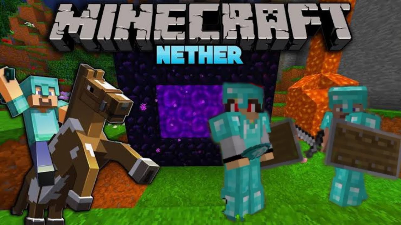 Going to nether first time in survival series || Mincraft - YouTube