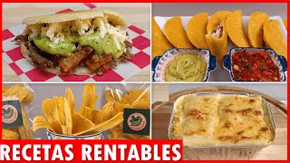 4 Ideas de Negocio MILLONARIAS para Emprender desde CASA Empanadas, Lasaña, Arepas, Chips