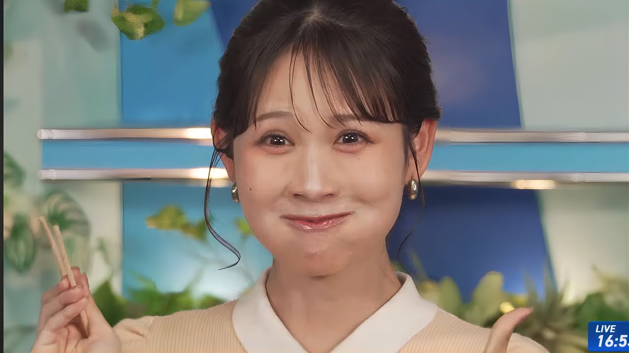 美味しいもの食べてるときのお天気お姉さんが一番かわいいです【戸北美月】