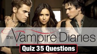 Quiz Vampire Diaries en français 35 Questions - Test TVD