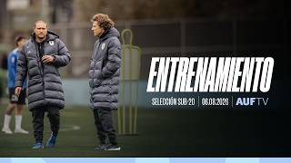 Selección Uruguaya sub-20 | Entrenamiento 06.08.2026 | Preparación Juegos ODESUR | #AUFTV