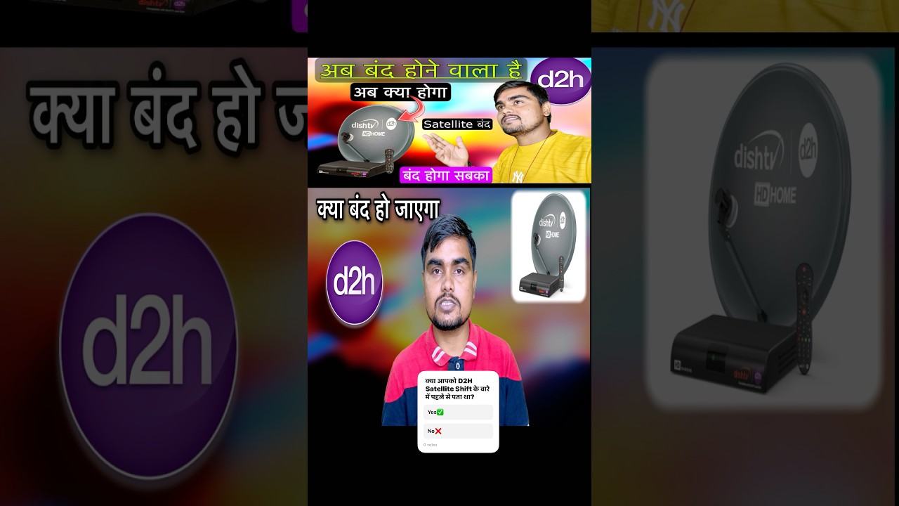 D2H Satellite Change Update 🚨 | Free Signal Setting | Channel Missing Problem 