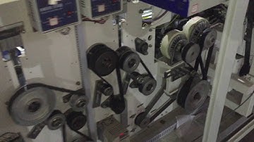 CW-1000PG+OR draw tape garbage overlap rolling  bag making machine