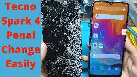 Tecno Spark 4(KC2) Touch Lcd Restoration " A Broken Screen Change "
