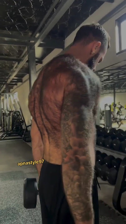 When Hairs Meet the Muscular physique #shorts