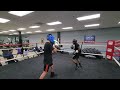 Sparring after a month and 2 and a half weeks out the gym with Adrian