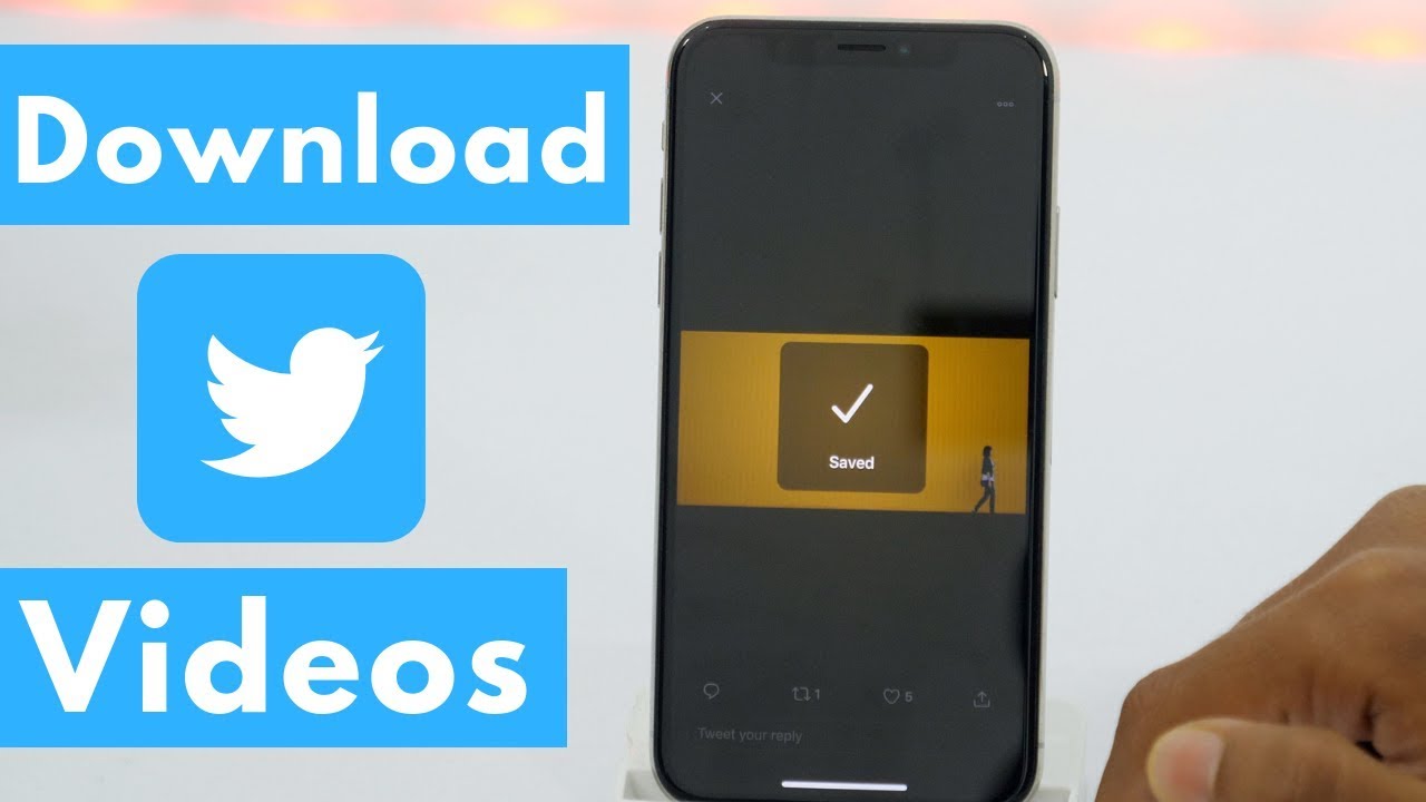 How to Download Twitter Videos on iPhone? - Download Videos from Twitter 😱 (2023)