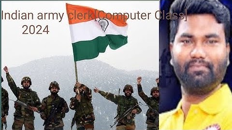 Indian army clerk computer class 2024! Mokh test special class bhai Mayank sir