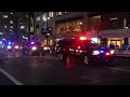 Compilation of United States Secret Service & NYPD Providing Motorcade Escorts In New York City