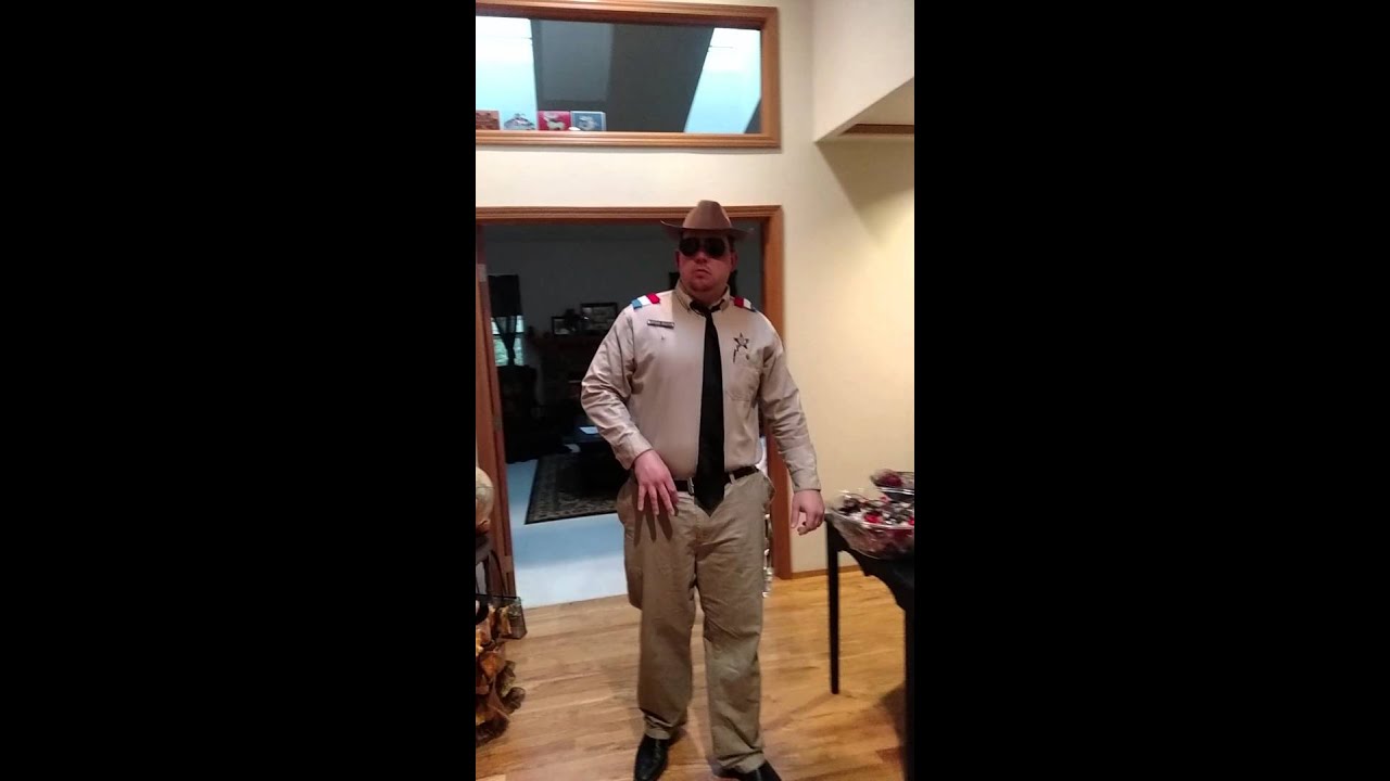 Buford T Justice Halloween costume and impression YouTube